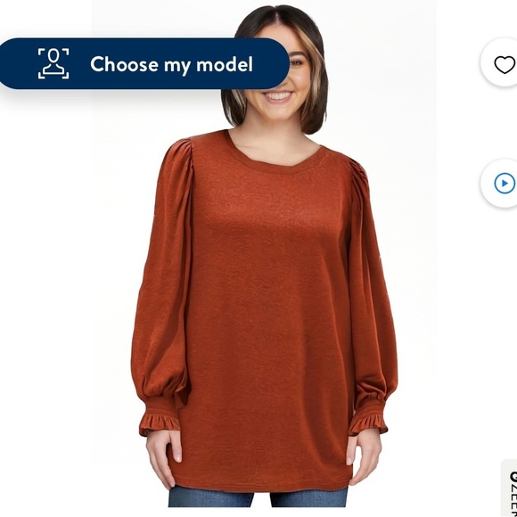 Blouses for Women Dressy Puff Sleeve Tunic Tops Casual Fall Shirts - Picture 3 of 12